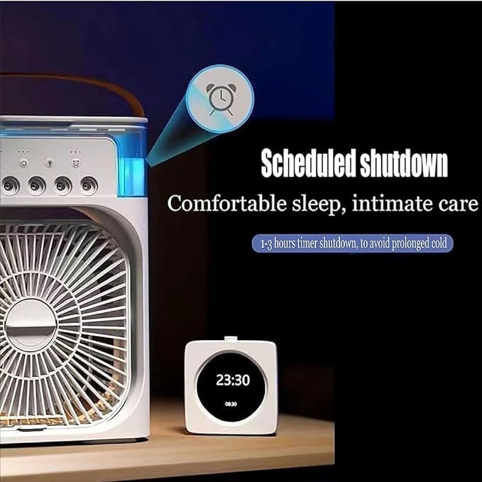🔥50% OFF |AIR CONDITIONER COOLING FAN WITH ICE