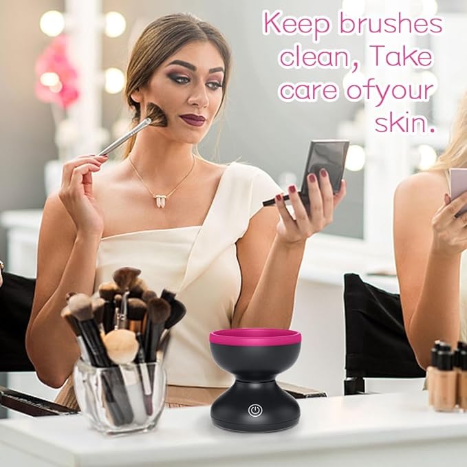 Mini Makeup Brush Cleaner - Cool Craze