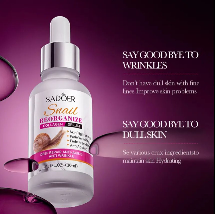 Anti-Aging Reorganizing Collagen Serum (30ml) - Cool Craze
