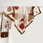 High-profile High-grade Korean Color Matching Floral Printed Scarf