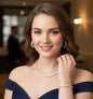 Luxe Radiance Jewelry Set Luxury Necklace, Choker & Earrings Set
